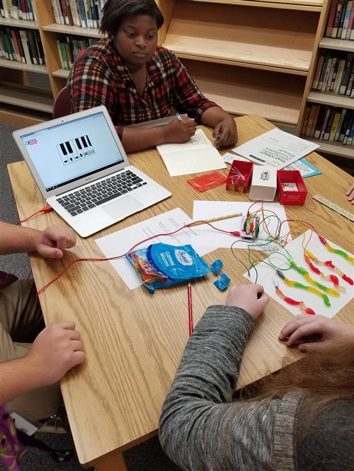 gummy worm piano